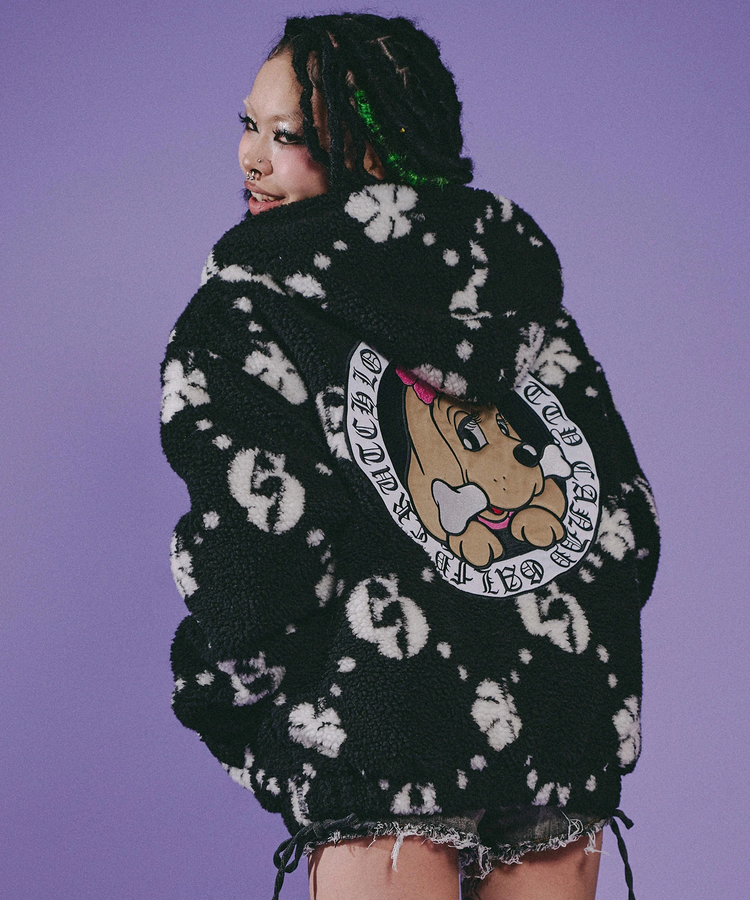 JACKROSE(ジャックローズ) |GALFY/ガルフィー 紋紋GALボアブルゾン(WOMENS)