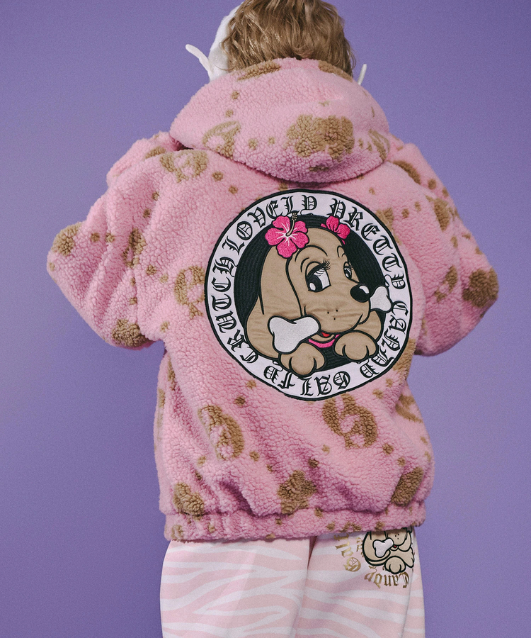 JACKROSE(ジャックローズ) |GALFY/ガルフィー 紋紋GALボアブルゾン(WOMENS)