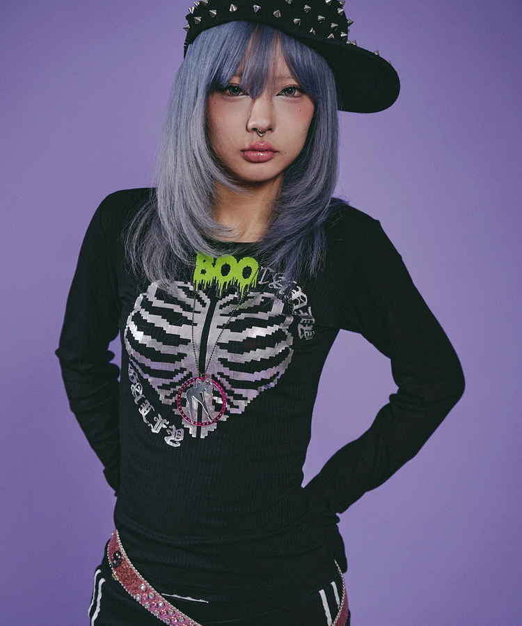 JACKROSE(ジャックローズ) |GALFY/ガルフィー 骨×LOVEロンTee(WOMENS)