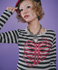 JACKROSE(ジャックローズ) |GALFY/ガルフィー 骨×LOVEロンTee(WOMENS)