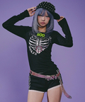 JACKROSE(ジャックローズ) |GALFY/ガルフィー 骨×LOVEロンTee(WOMENS)