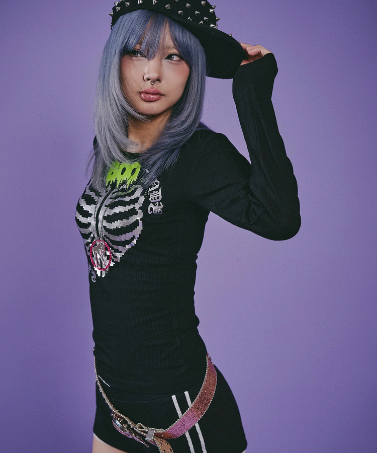 JACKROSE(ジャックローズ) |GALFY/ガルフィー 骨×LOVEロンTee(WOMENS)