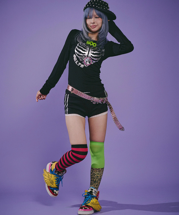 JACKROSE(ジャックローズ) |GALFY/ガルフィー 骨×LOVEロンTee(WOMENS)