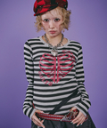 JACKROSE(ジャックローズ) |GALFY/ガルフィー 骨×LOVEロンTee(WOMENS)
