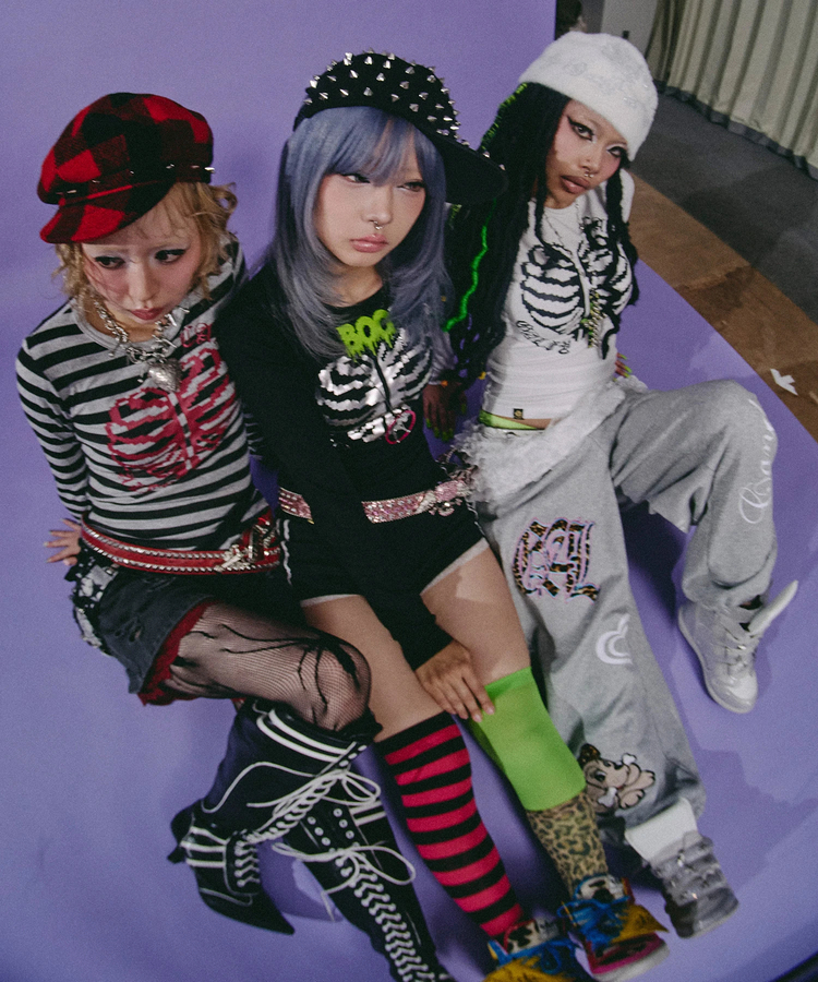 JACKROSE(ジャックローズ) |GALFY/ガルフィー 骨×LOVEロンTee(WOMENS)