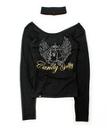 JACKROSE(ジャックローズ) |GALFY/ガルフィー キラキラQUEEN ロンTee(WOMENS)