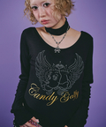 JACKROSE(ジャックローズ) |GALFY/ガルフィー キラキラQUEEN ロンTee(WOMENS)