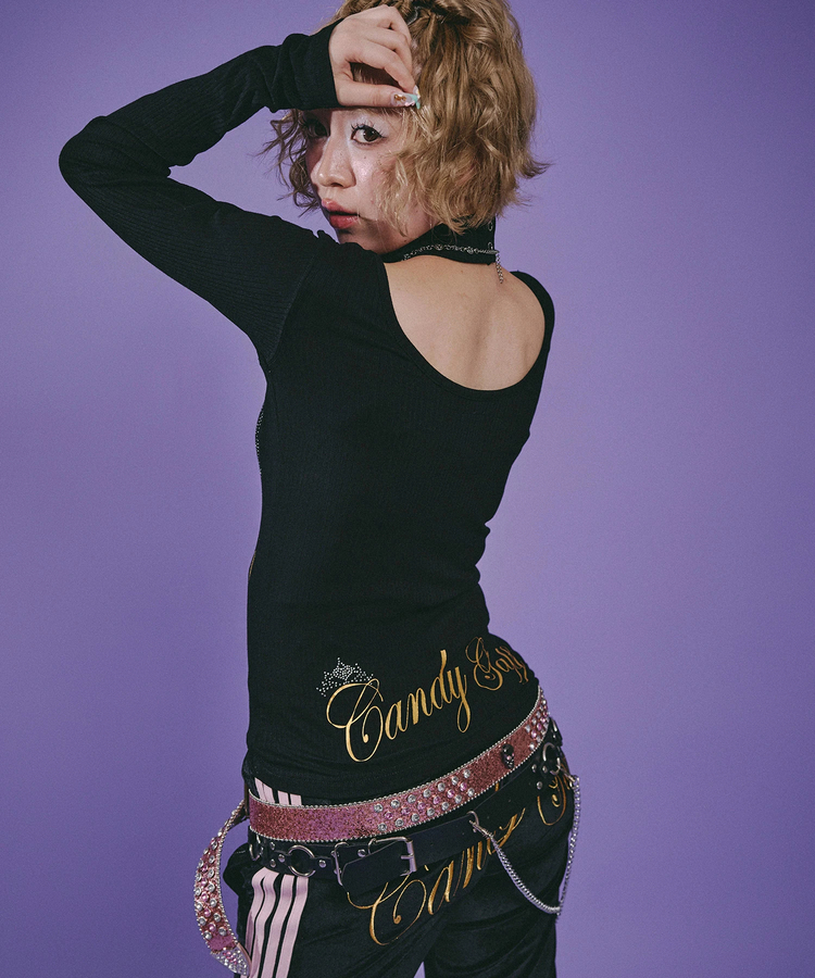 JACKROSE(ジャックローズ) |GALFY/ガルフィー キラキラQUEEN ロンTee(WOMENS)