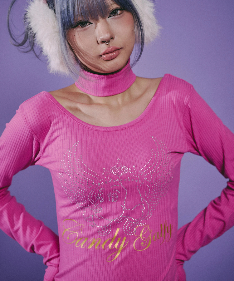 JACKROSE(ジャックローズ) |GALFY/ガルフィー キラキラQUEEN ロンTee(WOMENS)
