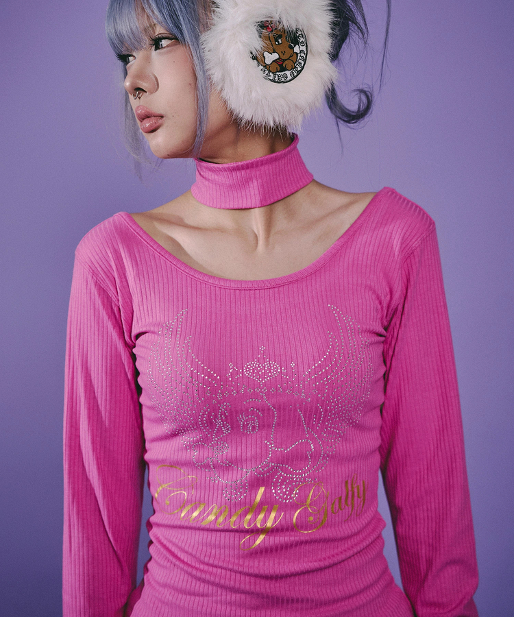 JACKROSE(ジャックローズ) |GALFY/ガルフィー キラキラQUEEN ロンTee(WOMENS)