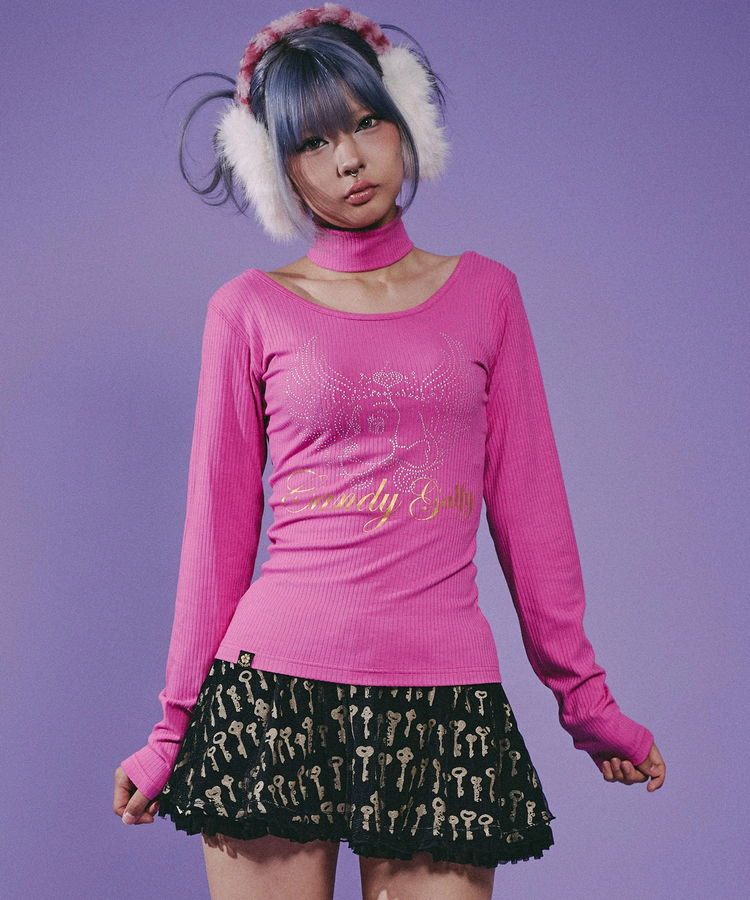 JACKROSE(ジャックローズ) |GALFY/ガルフィー キラキラQUEEN ロンTee(WOMENS)