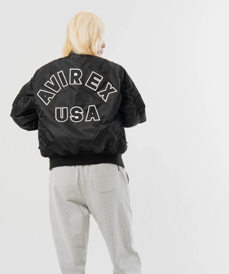 JACKROSE(ジャックローズ) |AVIREX/アヴィレックス MA-1 COMMERCIAL LOGO(MENS)