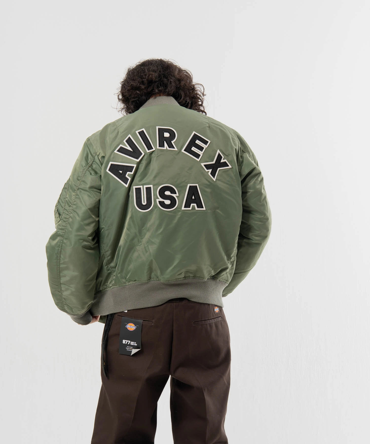 JACKROSE(ジャックローズ) |AVIREX/アヴィレックス MA-1 COMMERCIAL LOGO(MENS)