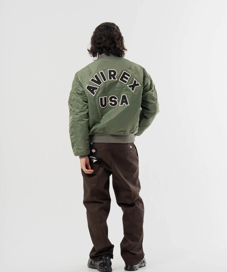 JACKROSE(ジャックローズ) |AVIREX/アヴィレックス MA-1 COMMERCIAL LOGO(MENS)