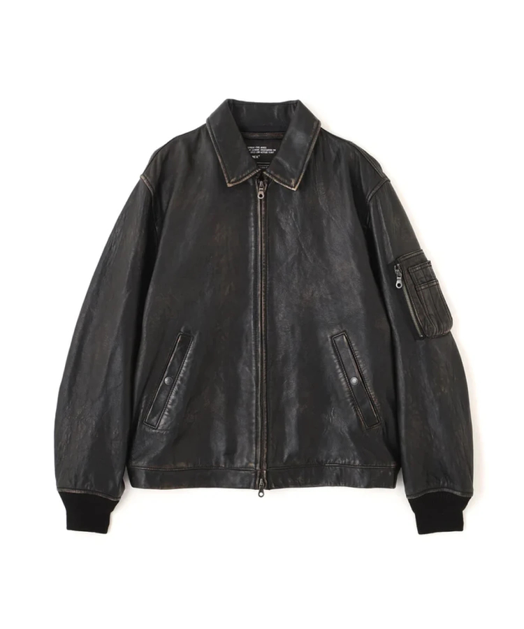 JACKROSE(ジャックローズ) |AVIREX/アヴィレックス NAVAL COLLECTION LEATHER JACKET”FLY FOR NAVY”(MENS)