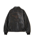 JACKROSE(ジャックローズ) |AVIREX/アヴィレックス NAVAL COLLECTION LEATHER JACKET”FLY FOR NAVY”(MENS)