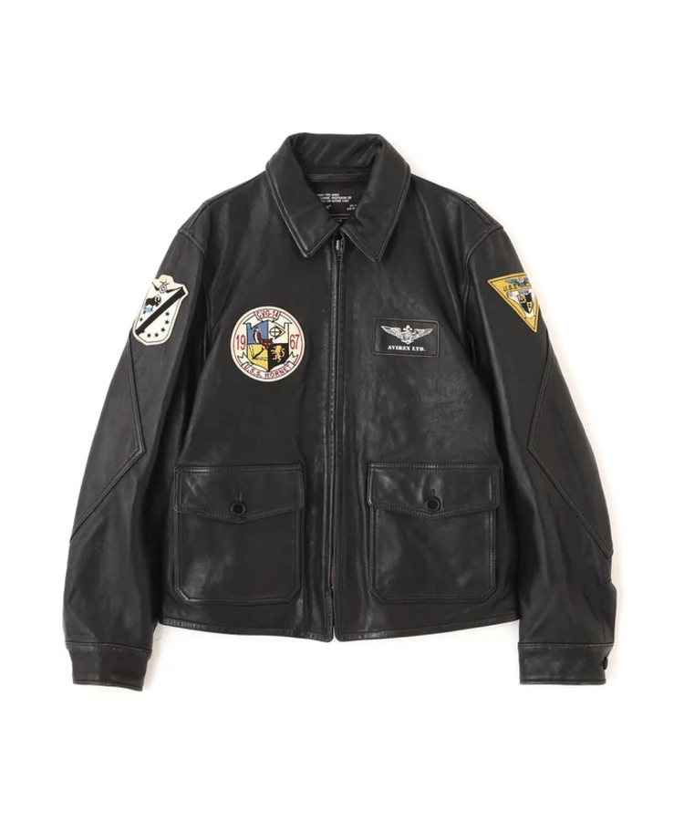 AVIREX/アヴィレックス NAVAL COLLECTION M-421A LEATHER JKT(MENS