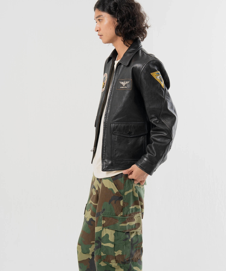 JACKROSE(ジャックローズ) |AVIREX/アヴィレックス NAVAL COLLECTION M-421A LEATHER JKT(MENS)