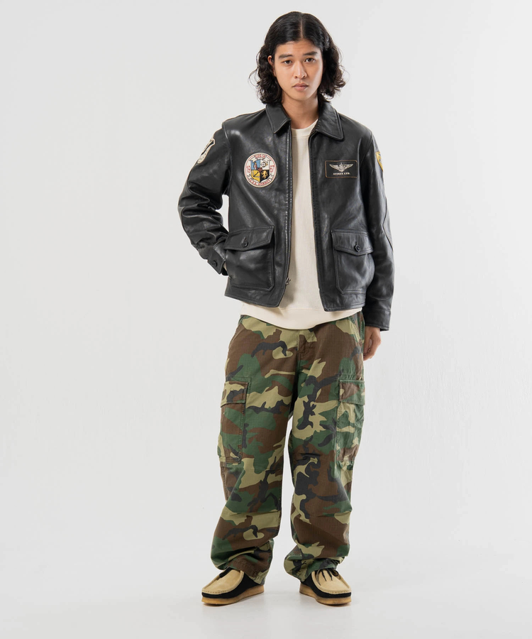 JACKROSE(ジャックローズ) |AVIREX/アヴィレックス NAVAL COLLECTION M-421A LEATHER JKT(MENS)