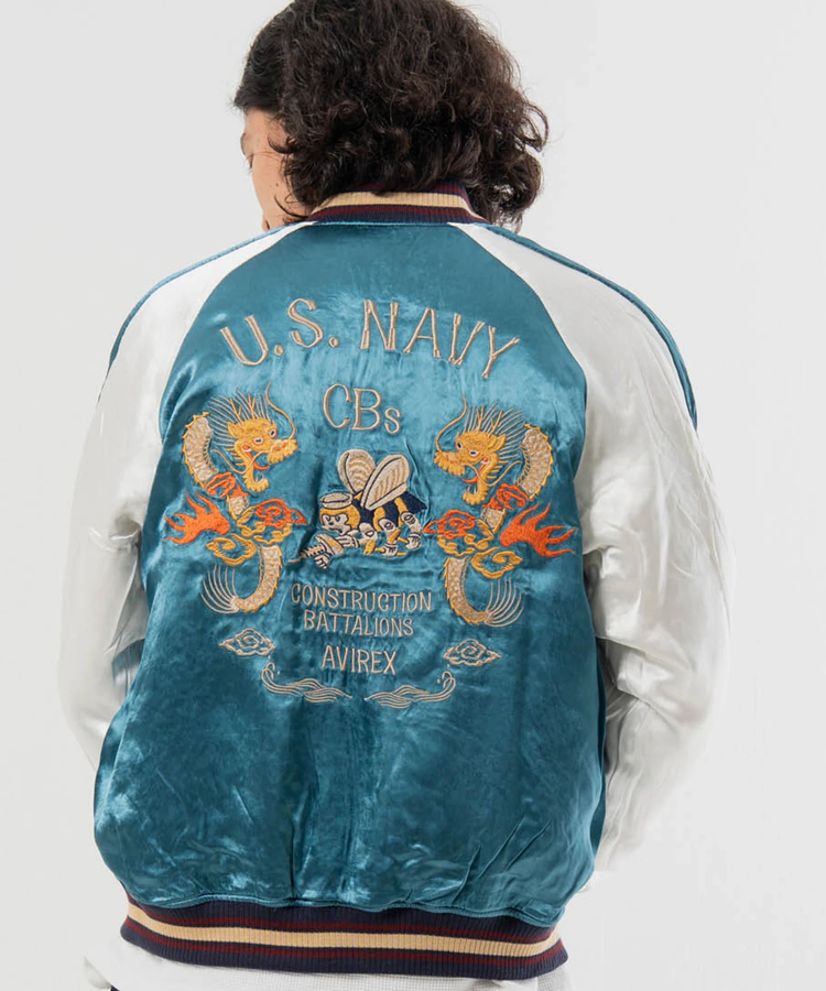 JACKROSE(ジャックローズ) |AVIREX/アヴィレックス NAVAL COLLECTION QUILTING SUKA JACKET ”CB'S”(MENS)
