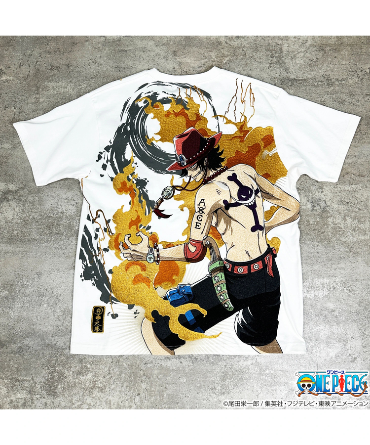 JACKROSE(ジャックローズ) |絡繰魂/からくりだましい ONE PIECE-火拳のエースTee(MENS)