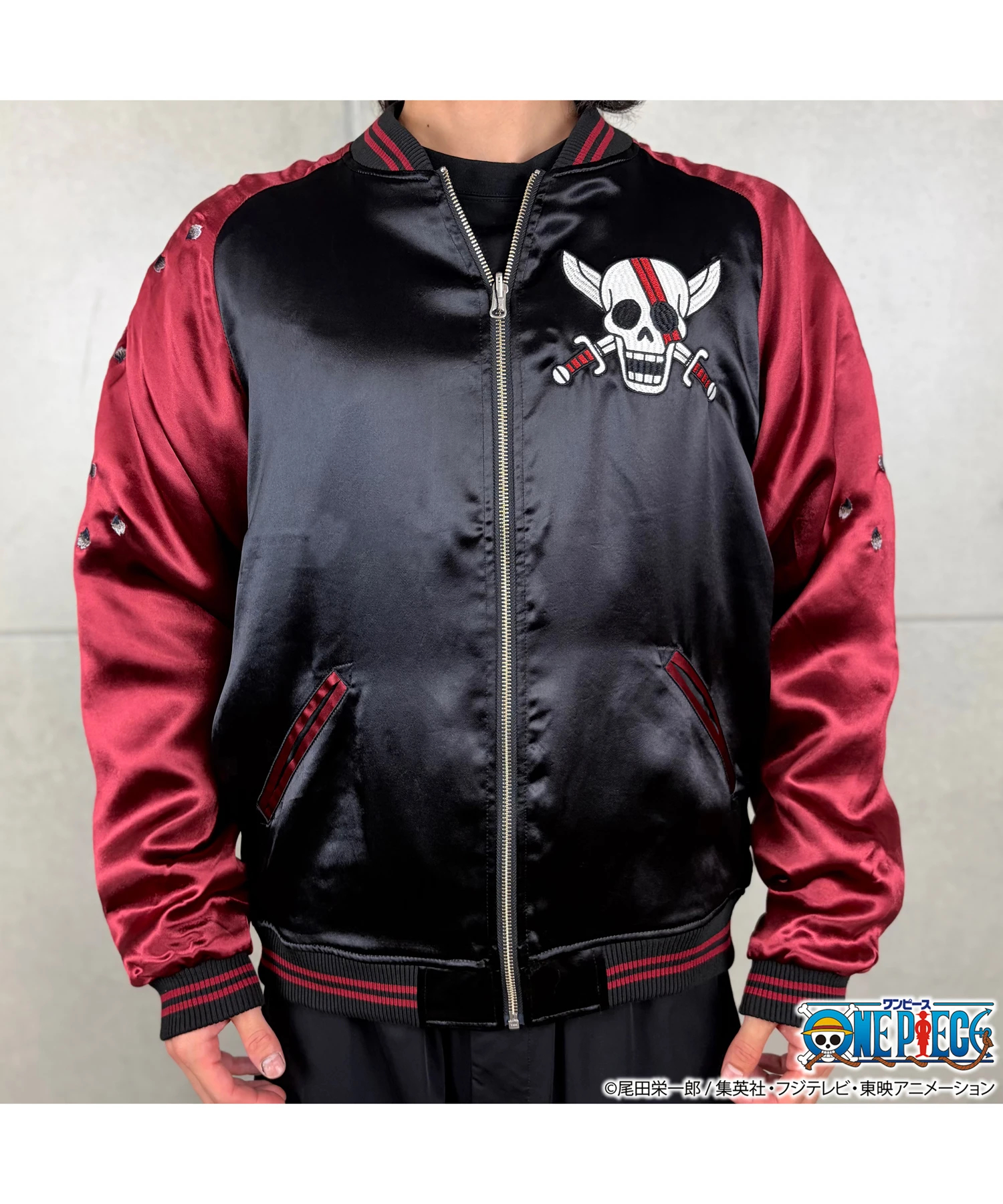 ONE PIECE×絡繰魂】赤髪のリバーシブルスカジャン(シャンクス) (MENS