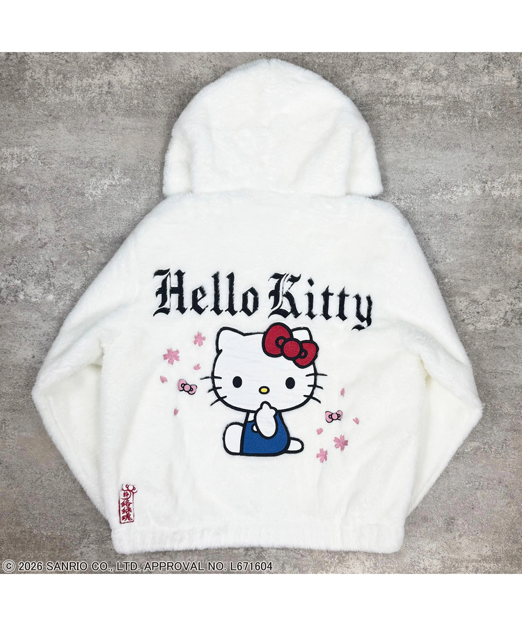 絡繰魂/からくりだましい HELLO KITTY-SAKURA FUR PK(MENS