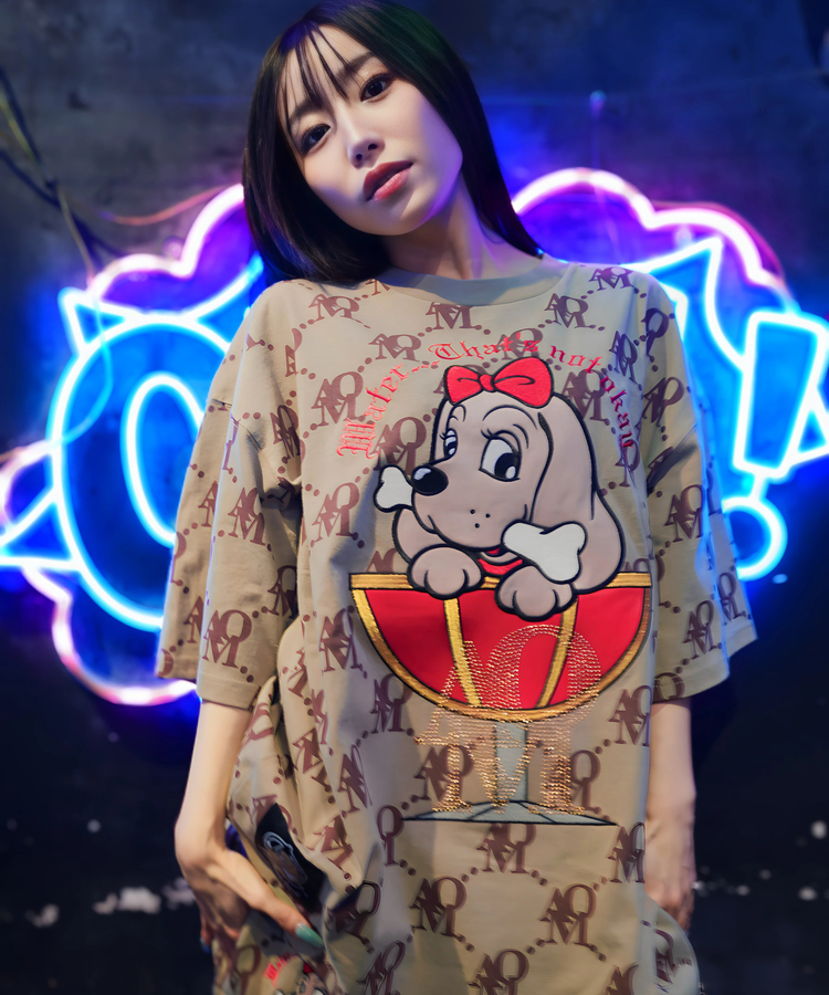 JACKROSE(ジャックローズ) |【AMO×GALFY×GALLIS ADDICTION】愛羅武犬Tee SS(MENS/WOMENS)
