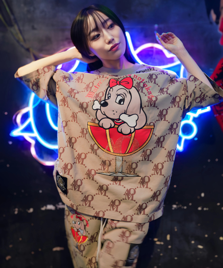 JACKROSE(ジャックローズ) |【AMO×GALFY×GALLIS ADDICTION】愛羅武犬Tee SS(MENS/WOMENS)