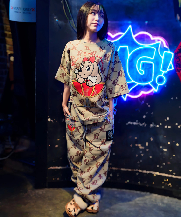 JACKROSE(ジャックローズ) |【AMO×GALFY×GALLIS ADDICTION】愛羅武犬Tee SS(MENS/WOMENS)
