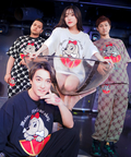 JACKROSE(ジャックローズ) |【AMO×GALFY×GALLIS ADDICTION】愛羅武犬Tee SS(MENS/WOMENS)