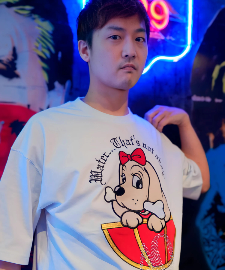 JACKROSE(ジャックローズ) |【AMO×GALFY×GALLIS ADDICTION】愛羅武犬Tee SS(MENS/WOMENS)
