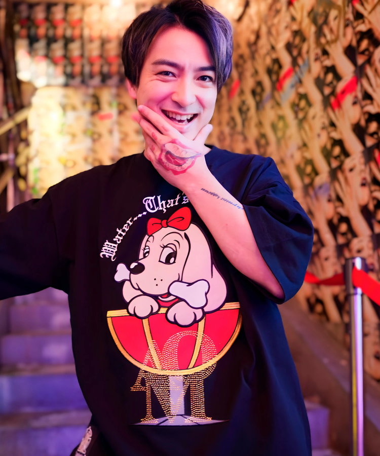 JACKROSE(ジャックローズ) |【AMO×GALFY×GALLIS ADDICTION】愛羅武犬Tee SS(MENS/WOMENS)
