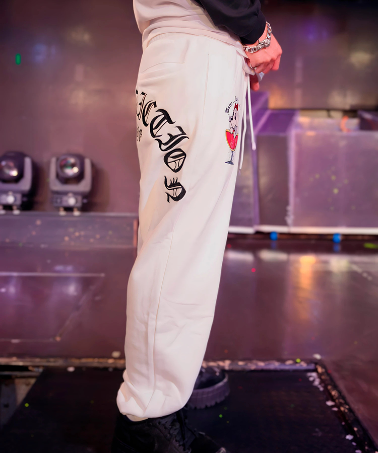 JACKROSE(ジャックローズ) |【AMO×GALFY×GALLIS ADDICTION】愛羅武犬スウェットパンツ(MENS/WOMENS)