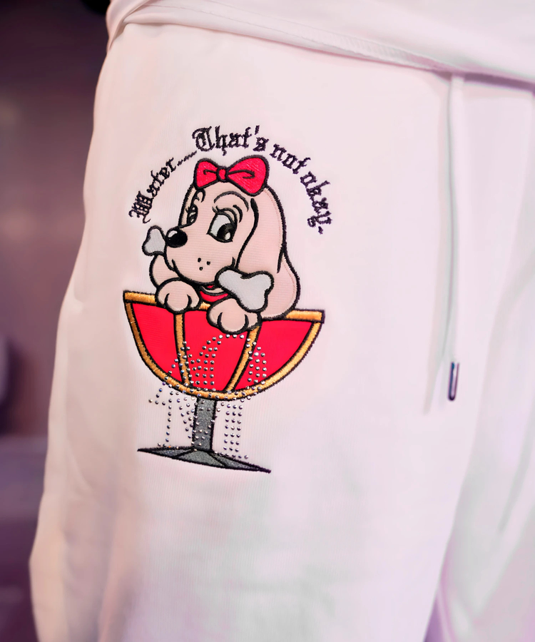 JACKROSE(ジャックローズ) |【AMO×GALFY×GALLIS ADDICTION】愛羅武犬スウェットパンツ(MENS/WOMENS)