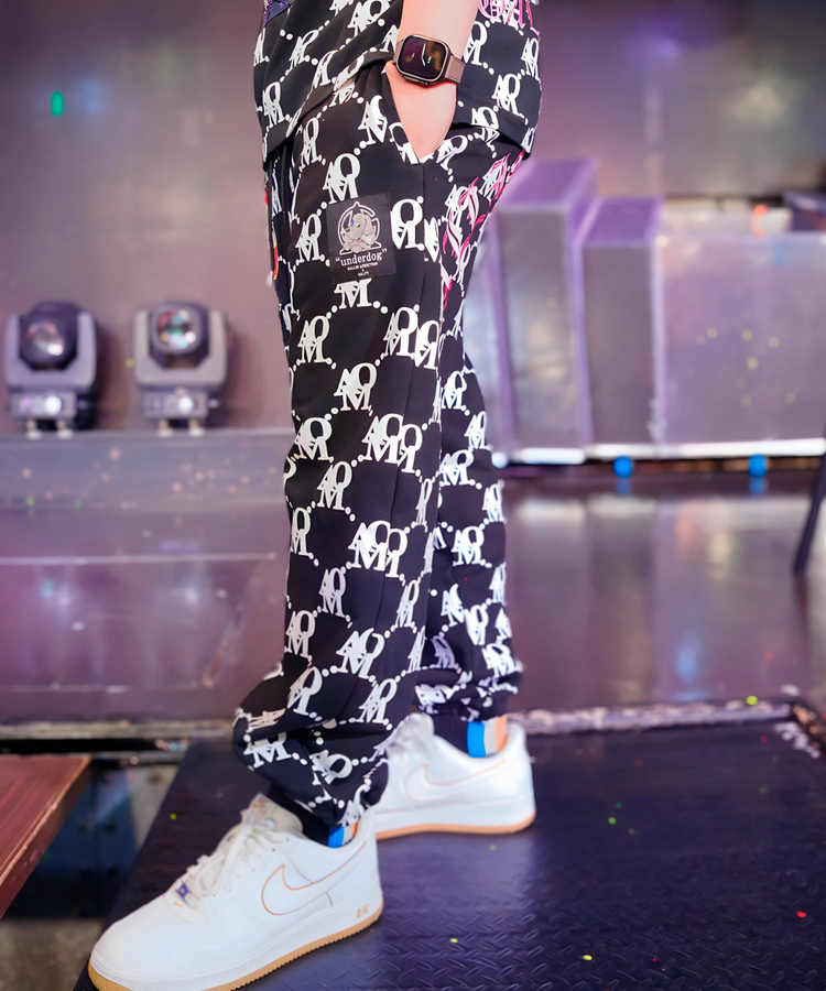 JACKROSE(ジャックローズ) |【AMO×GALFY×GALLIS ADDICTION】愛羅武犬スウェットパンツ(MENS/WOMENS)