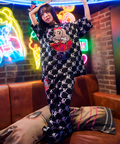 JACKROSE(ジャックローズ) |【AMO×GALFY×GALLIS ADDICTION】愛羅武犬スウェットパンツ(MENS/WOMENS)
