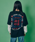 JACKROSE(ジャックローズ) |YOIDORE/酔いどれ 酒愛好家 アンサンブル LS TEE(MENS)
