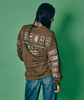 JACKROSE(ジャックローズ) |YOIDORE/酔いどれ 缶ビール クルーネックスウェット(MENS)