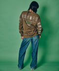 JACKROSE(ジャックローズ) |YOIDORE/酔いどれ 缶ビール クルーネックスウェット(MENS)