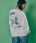 JACKROSE(ジャックローズ) |YOIDORE/酔いどれ KAMINARISAMA クルーネックスウェット(MENS)