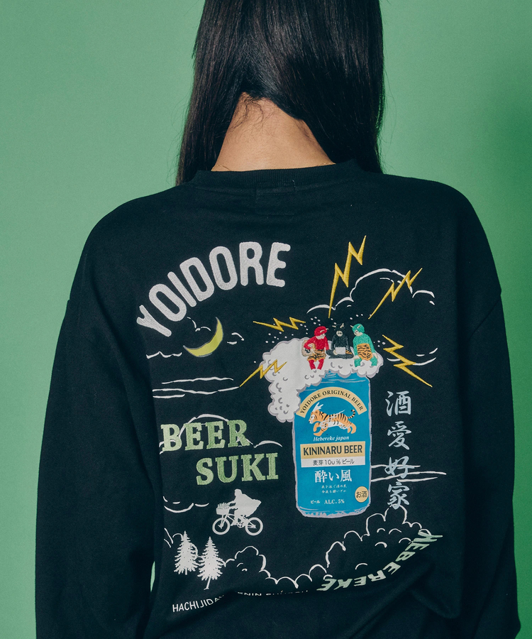 JACKROSE(ジャックローズ) |YOIDORE/酔いどれ KAMINARISAMA クルーネックスウェット(MENS)