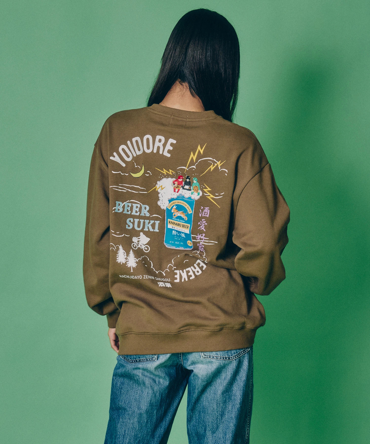 JACKROSE(ジャックローズ) |YOIDORE/酔いどれ KAMINARISAMA クルーネックスウェット(MENS)