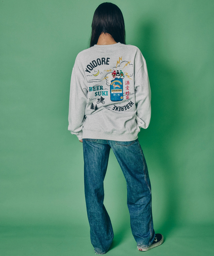 JACKROSE(ジャックローズ) |YOIDORE/酔いどれ KAMINARISAMA クルーネックスウェット(MENS)