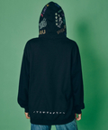 JACKROSE(ジャックローズ) |YOIDORE/酔いどれ 酔っ払いフードパーカー(MENS)