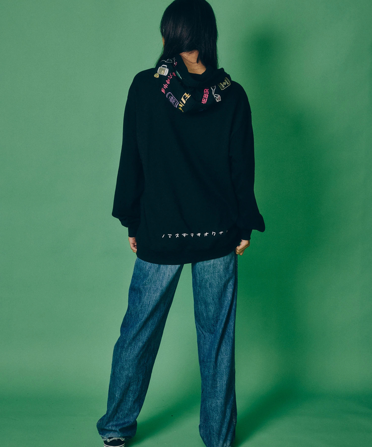 JACKROSE(ジャックローズ) |YOIDORE/酔いどれ 酔っ払いフードパーカー(MENS)