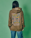 JACKROSE(ジャックローズ) |YOIDORE/酔いどれ アフロビールおじさん パーカー(MENS)