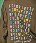 JACKROSE(ジャックローズ) |YOIDORE/酔いどれ アフロビールおじさん パーカー(MENS)