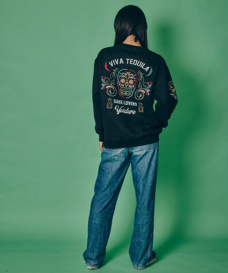 JACKROSE(ジャックローズ) |YOIDORE/酔いどれ テキーラ Fスエードクルーネック(MENS)