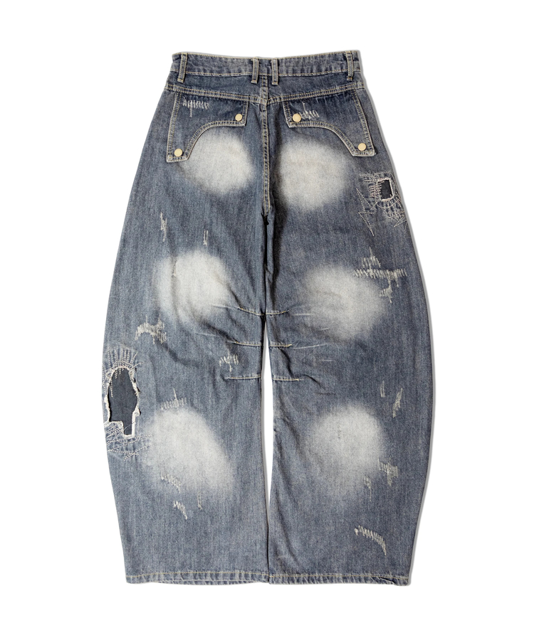 JACKROSE(ジャックローズ) |GA REPAIR HARD CRUSH DENIM2(MENS)